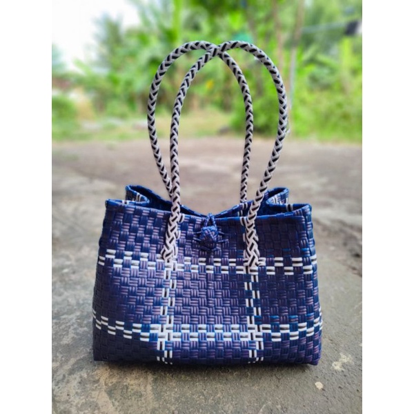 Tas jali/tas anyaman bag paty M  premium / tas anyaman plastik