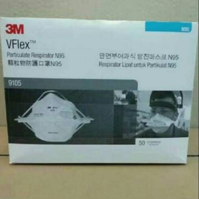 Masker 3M type 9105 vflex N95
