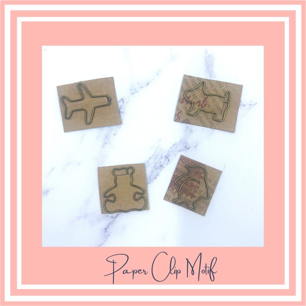 

Paper Clip Motif Lucu