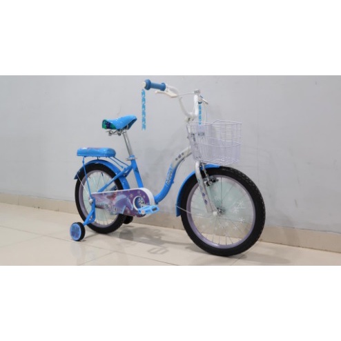 Instan Sepeda Anak Element Kids Bike Disney Series Frozen 5.0 Frame Teen Steel Garansi Original SNI-20 Inchi