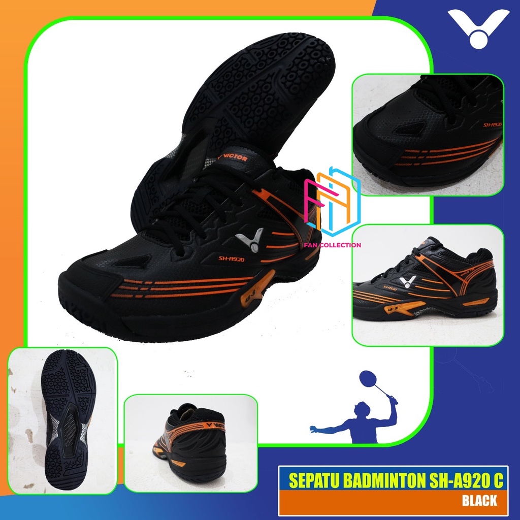 VICTOR SH-A920C SHA 920 C SEPATU BADMINTON ORIGINAL
