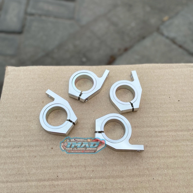 cincin cnc 26 braket cincin shok cnc as 26 dan 33 braket lampu cnc as 33