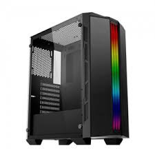 PC CASE GAMING XigmaTek include 4 Fan RGB Triple X - Casing Komputer ATX Tower