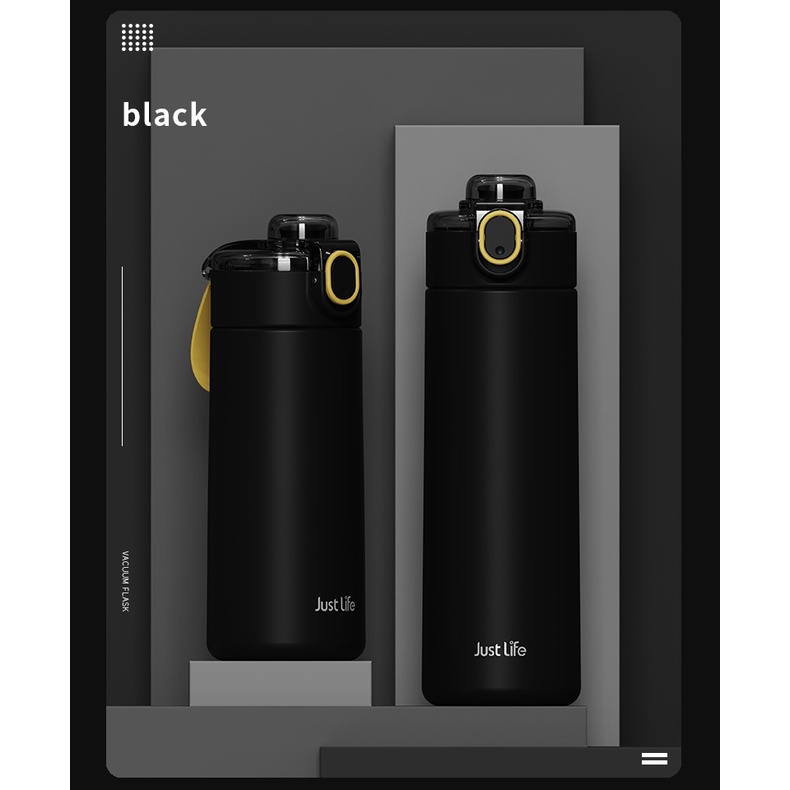 Termos botol Minum Kaca Karakter Air Panas Tempat Minum Mini O0V1 Otomatis Travel Mug Portable Recha