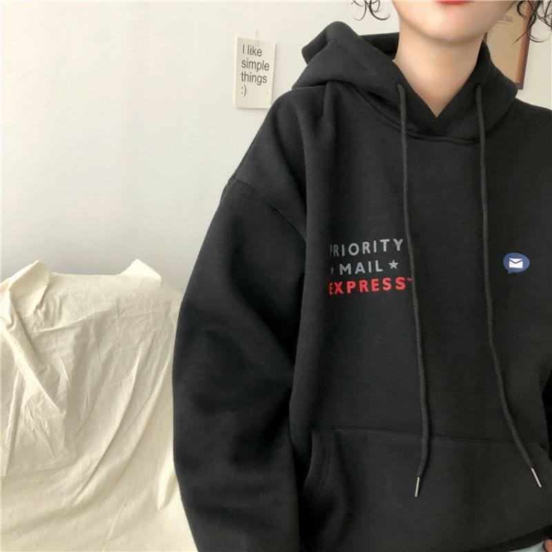 Sweater Wanita | PRIORITY MAIL EXPRESS Hoodie Size M.L.XL | Sweater Hoodie Wanita Korean Style