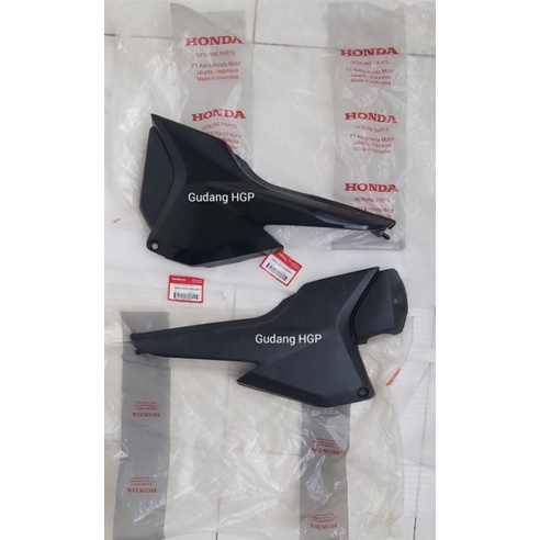Cover L & R Set SD Black Mix Doof Honda MegaPro Primus 83540-KEH-600QNS 83640-KEH-600BNS Ori HGP