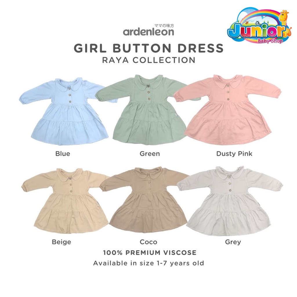 ARDENLEON Girls Raya Dress