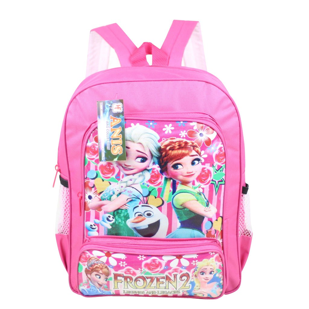 Ransel Anak Motif Cowok Cewek Gambar Kartun Tas Gendong PAUD TK SD Perempuan Laki-Laki Murah Bagus