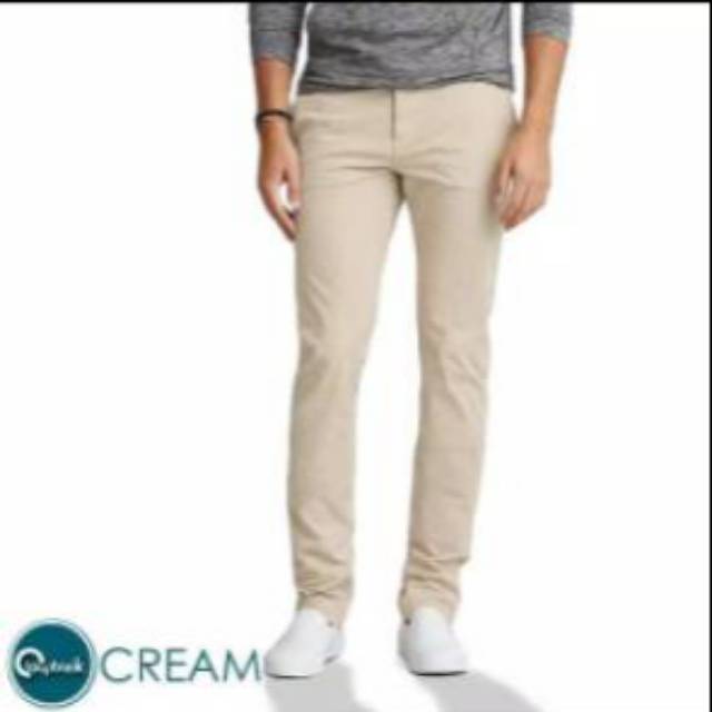 CELANA CINOS COWOK STREET TWIL PREMIUM SIZE 27-32 DAN 33-38