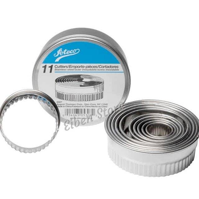 

Ateco Fluted Round Cutterset-11