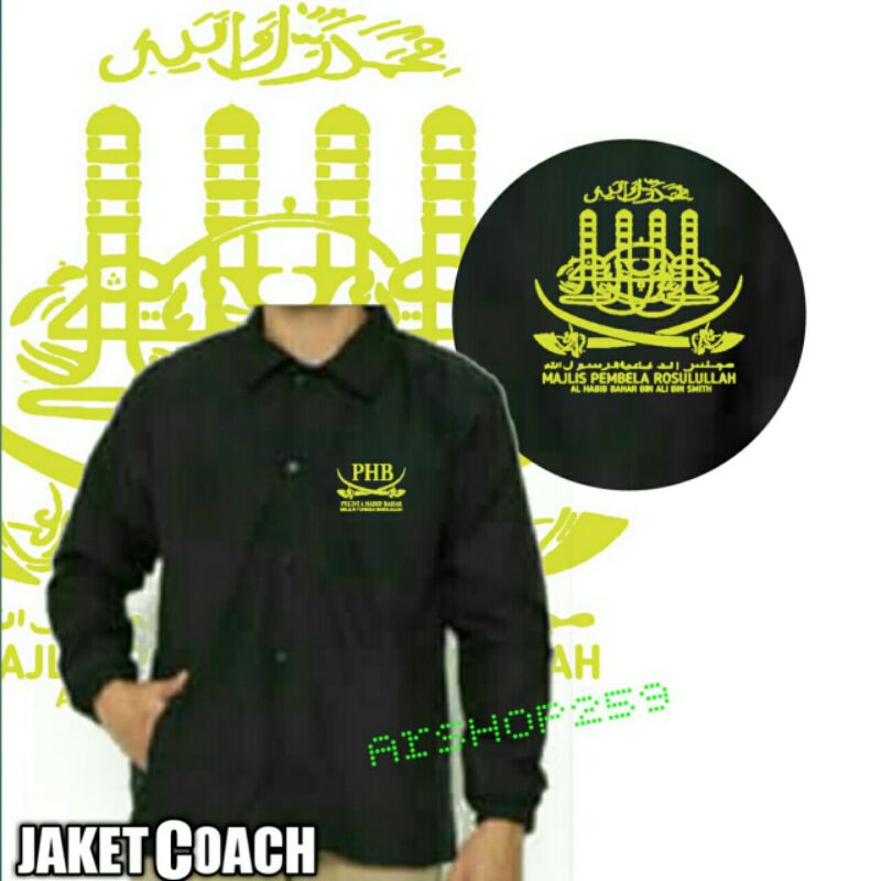 JAKET COACH PHB pecinta Habib bahar