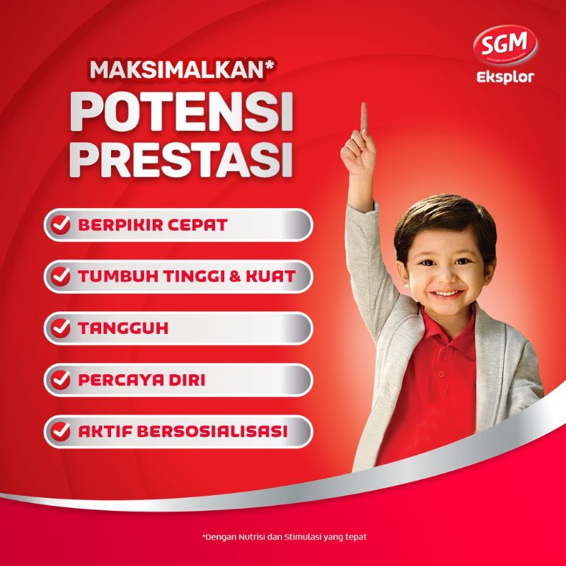 SGM Eksplor Belajar 3+ Pro-GressMaxx Madu, Vanila dan Coklat Susu Bubuk 400gr