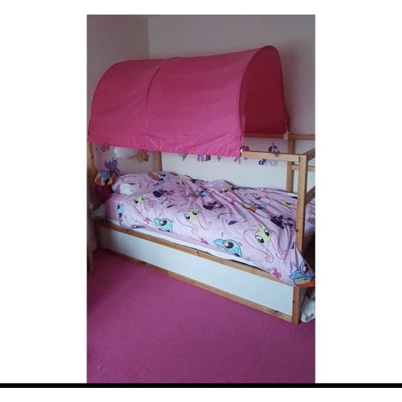 tempat tidur ranjang anak kura by ikea preloved