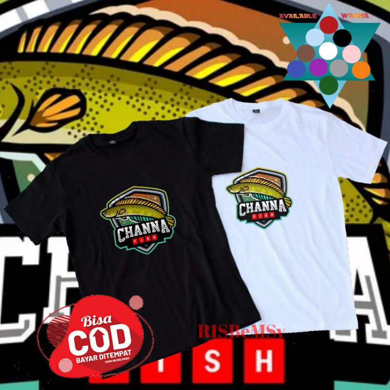 Baju kaos anak distro channa yellow sentarum/emperor/Unisex laki laki/perempuan/cod/Snakehead chana/