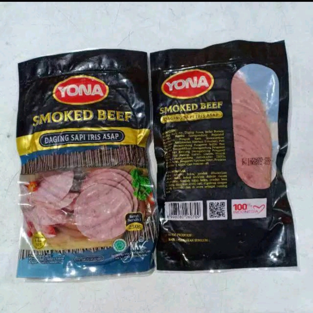 

YONA smoked beef 250gr