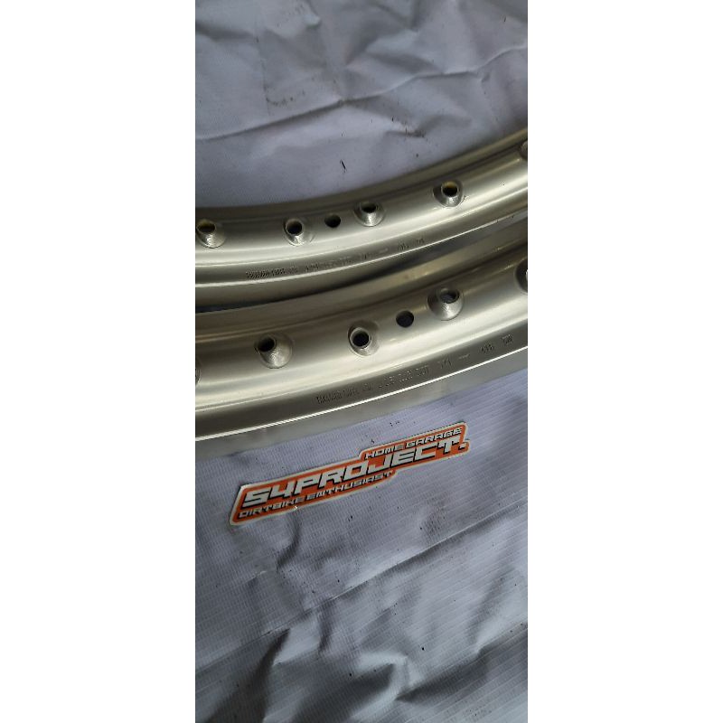 Velg Set Depan Belakang Honda Crf 150 L 18 21 Original Lostpack