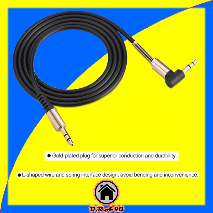Kabel Aux Audio / Aux Cable / Kabel Jack To / Kabel Aux / Kabel Aux Mobil