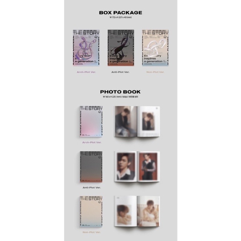 KANG DANIEL - 1ST FULL ALBUM THE STORY