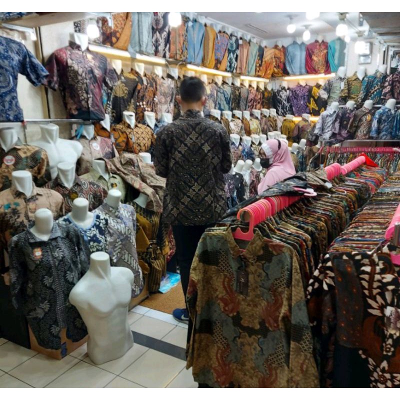 KEMEJA BATIK PRIA FOURING KATUN PREMIUM FULL M L XL XXL XXXL KOMPLITE MURAH MOTIF MODERN PRIA KANTOR PESTA