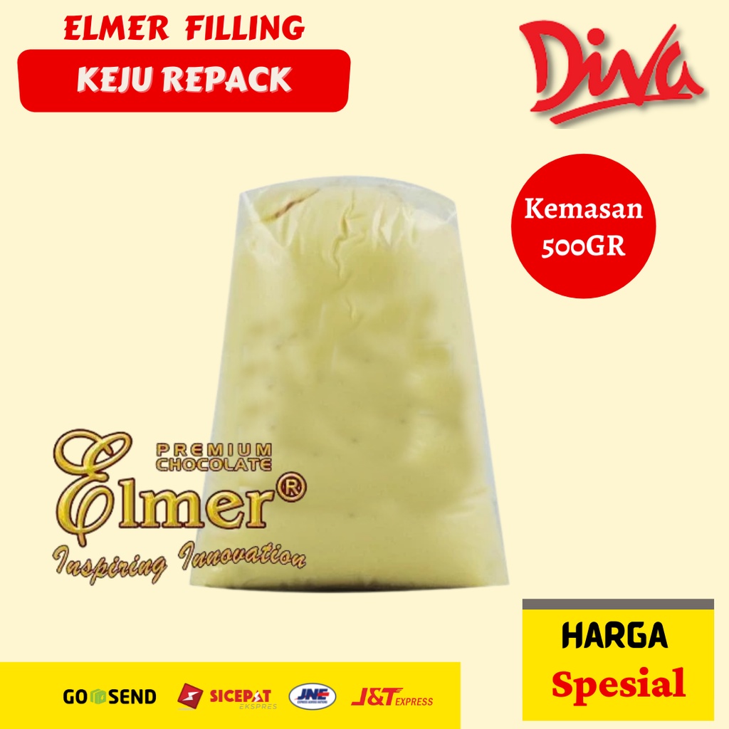 

[500Gr] Elmer Filling Keju / Isian Keju