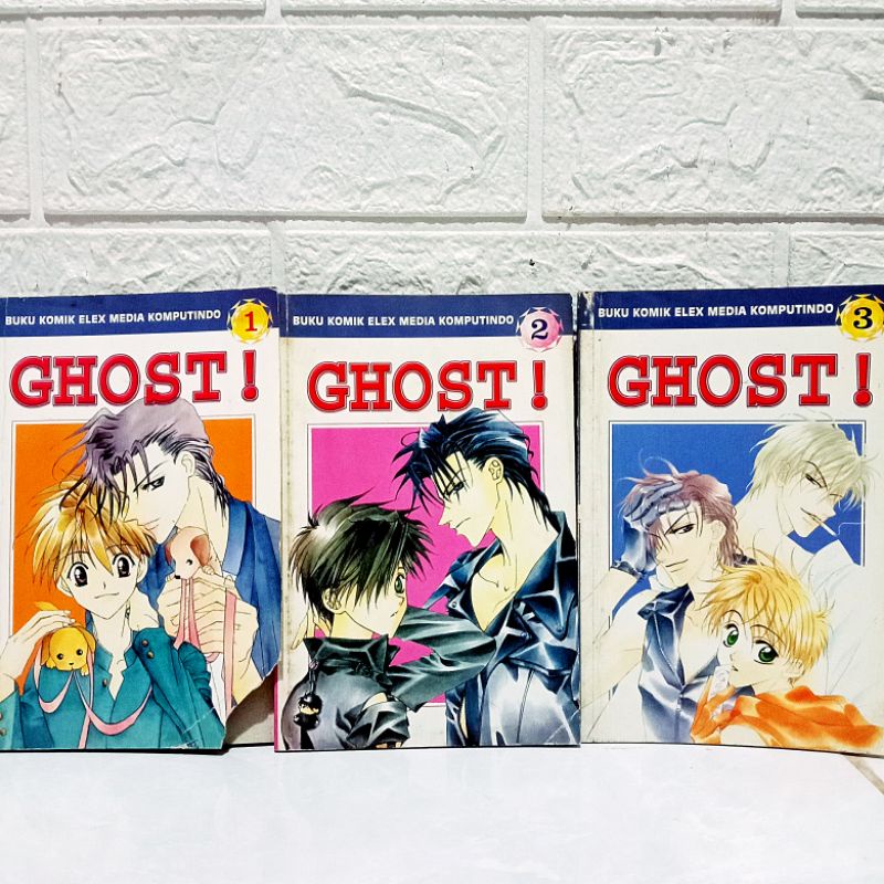 Komik Ghost Vol.1-3 BL/Yaoi/Shounen Ai
