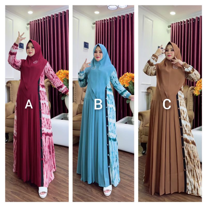 ready siap kirim Merona syari by byanca/Merona syari by Irna/Byanca syar'i by Irna/syar'i simple by 