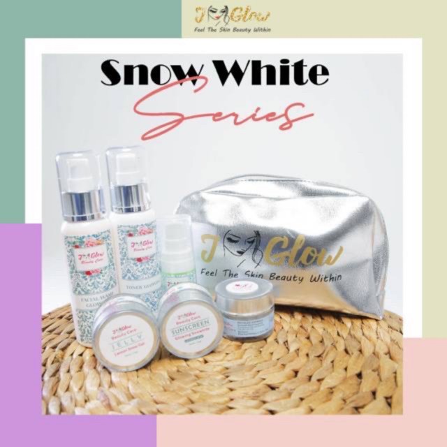 PAKET SNOW WHITE JGLOW 100% ORIGINALL
