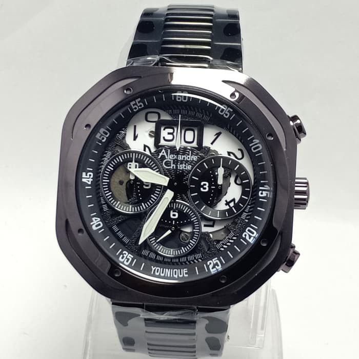 jam tangan pria sport merk Alexandre Christie AC 6468 | HAWAII