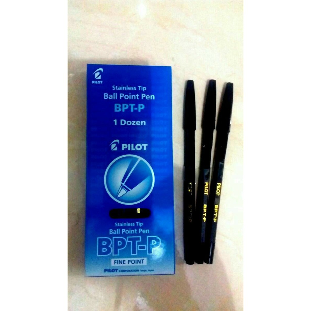 

pulpen pilot hitam bptp