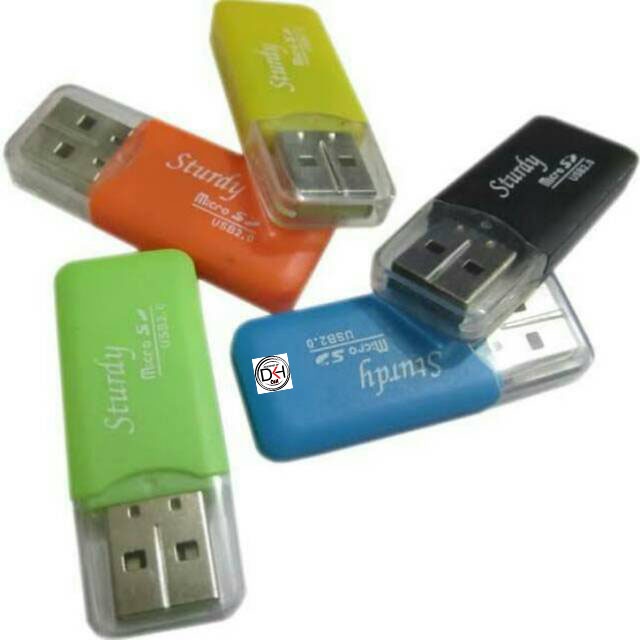 CARD READER MICRO SD USB 1 SLOT MMC MEMORI CARDREADER murah Surabaya