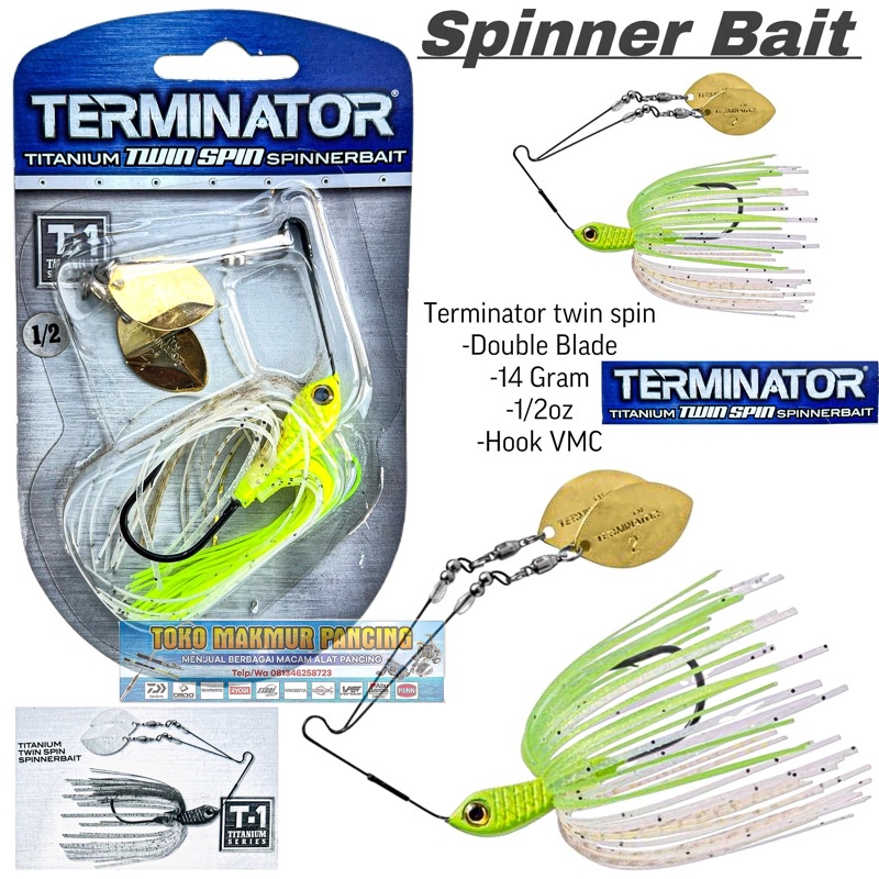 Lure Spinner Terminator Twin spin 1/2 0z