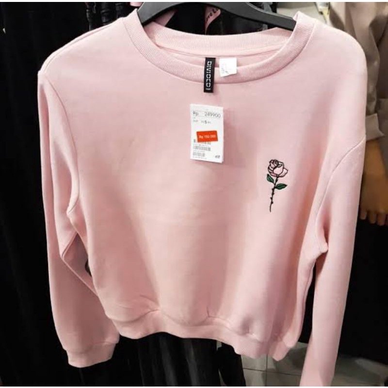 Crewneck Rose Pink H*M