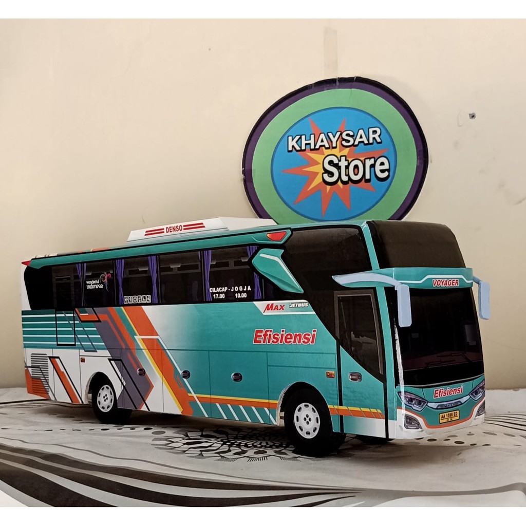 Miniatur Bus bis / mainan bus bis  Efisiensi Hijau Jetbus2 SHD