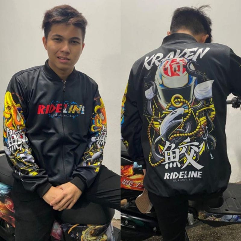 Jaket Sunmori Ronin Rider Kohaku Printing M L XL