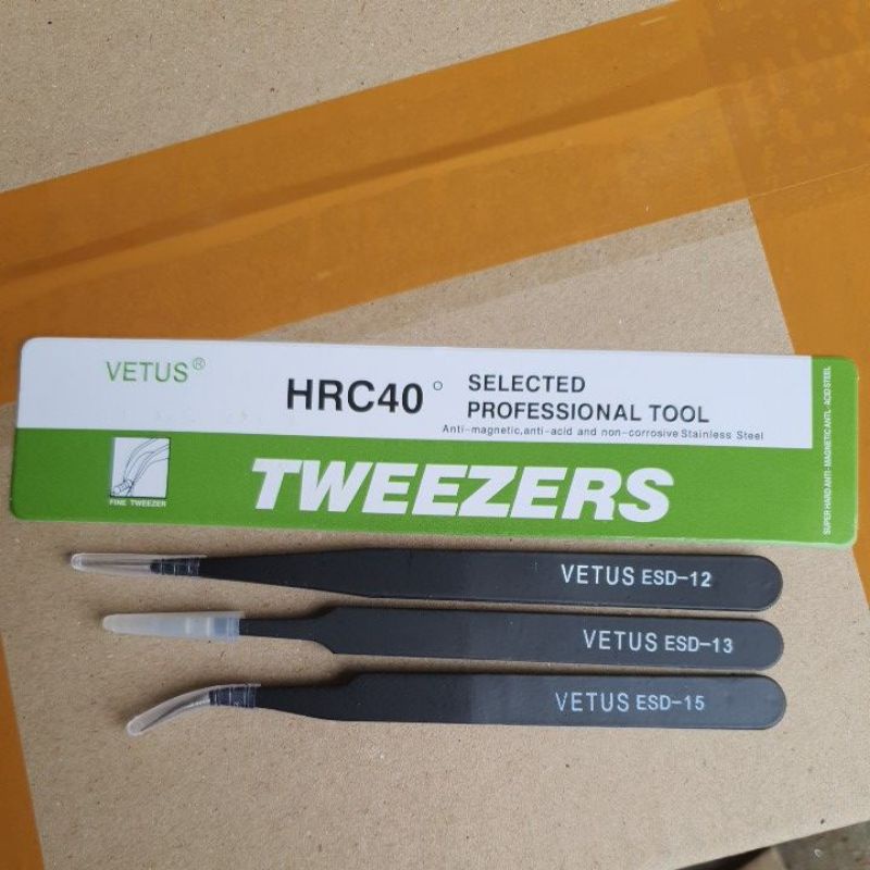 PINSET TWEEZERS  VENTUS PROFESIONAL TOOL  BACA KETERANGAN