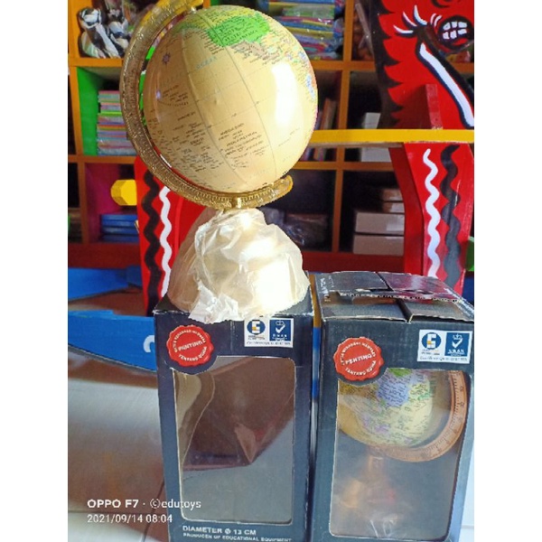 

GLOBE/BOLA DUNIA 13CM