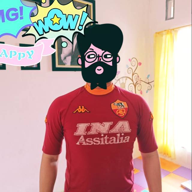Jersey Original AS ROMA BATISTUTA 2000/2001 Scudetto