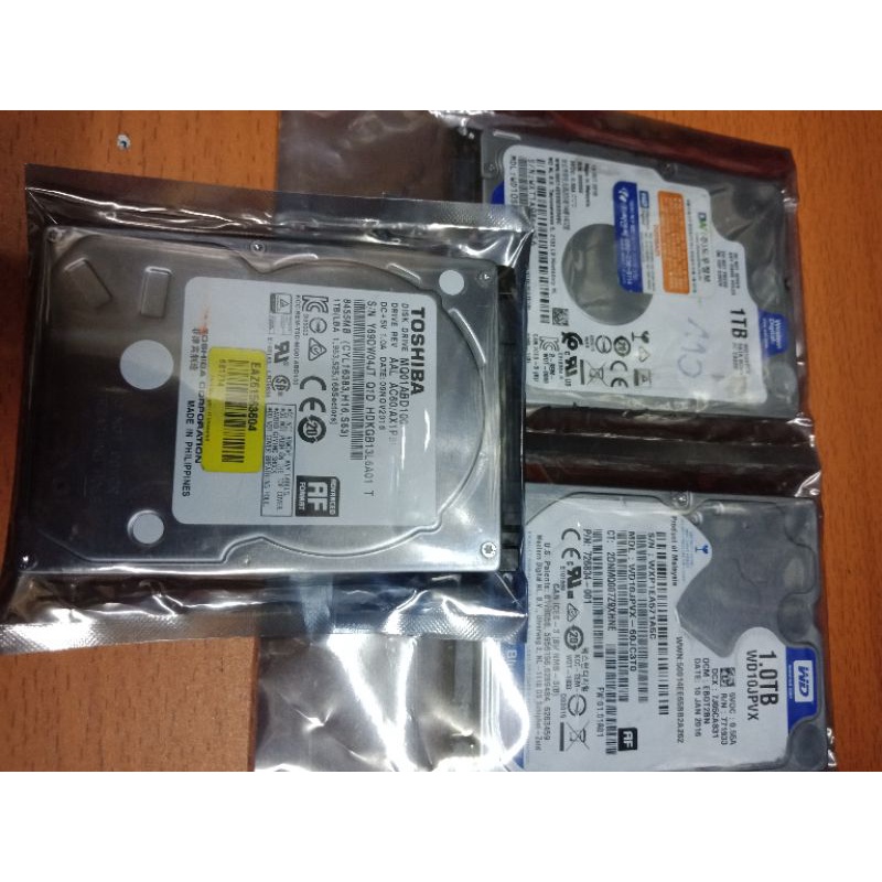 Hardisk Laptop 1TB WD Blue Slim Sata 2,5&quot; second  Days - Hdd 1TB For Laptop Notebook Hdd/hardisk internal dan external