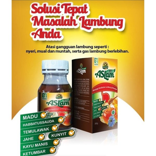 Madu ASLam / Madu Asam Lambung Madu Maag 100% Original - BPOM