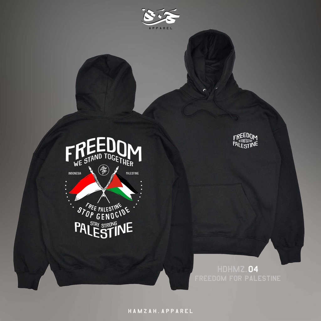 HOODIE PALESTINE - SWEATER PALESTINE - JAKET PALESTINE - PALESTINA - HAMZAH.APPAREL