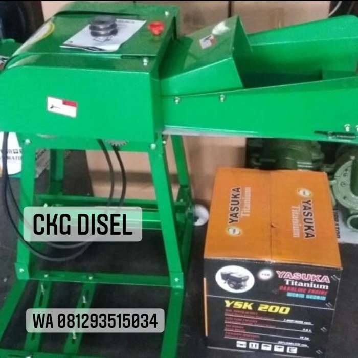 Mesin Pencacah Rumput Yasuka + 200 Titanium Yasuka