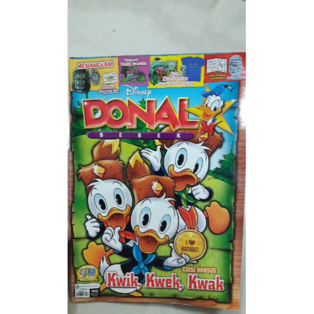 Majalah Komik Donal Bebek Edisi Khusus 1800 Shopee Indonesia