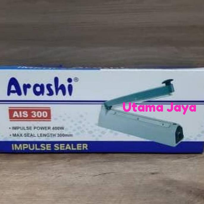 Sealer Press Plastik 30Cm Impulse Sealer Arashi 300