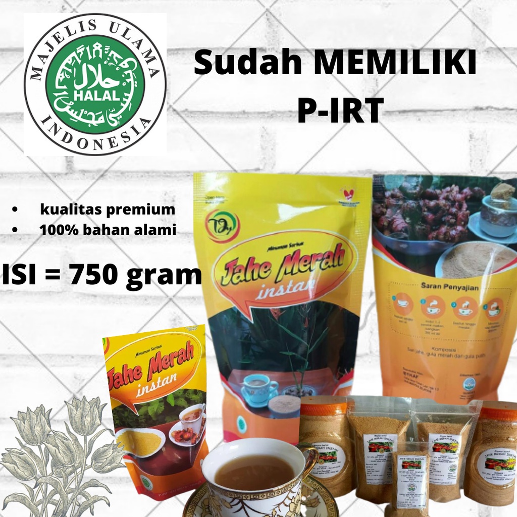 

JAHE INSTAN BUBUK 750 GRAM