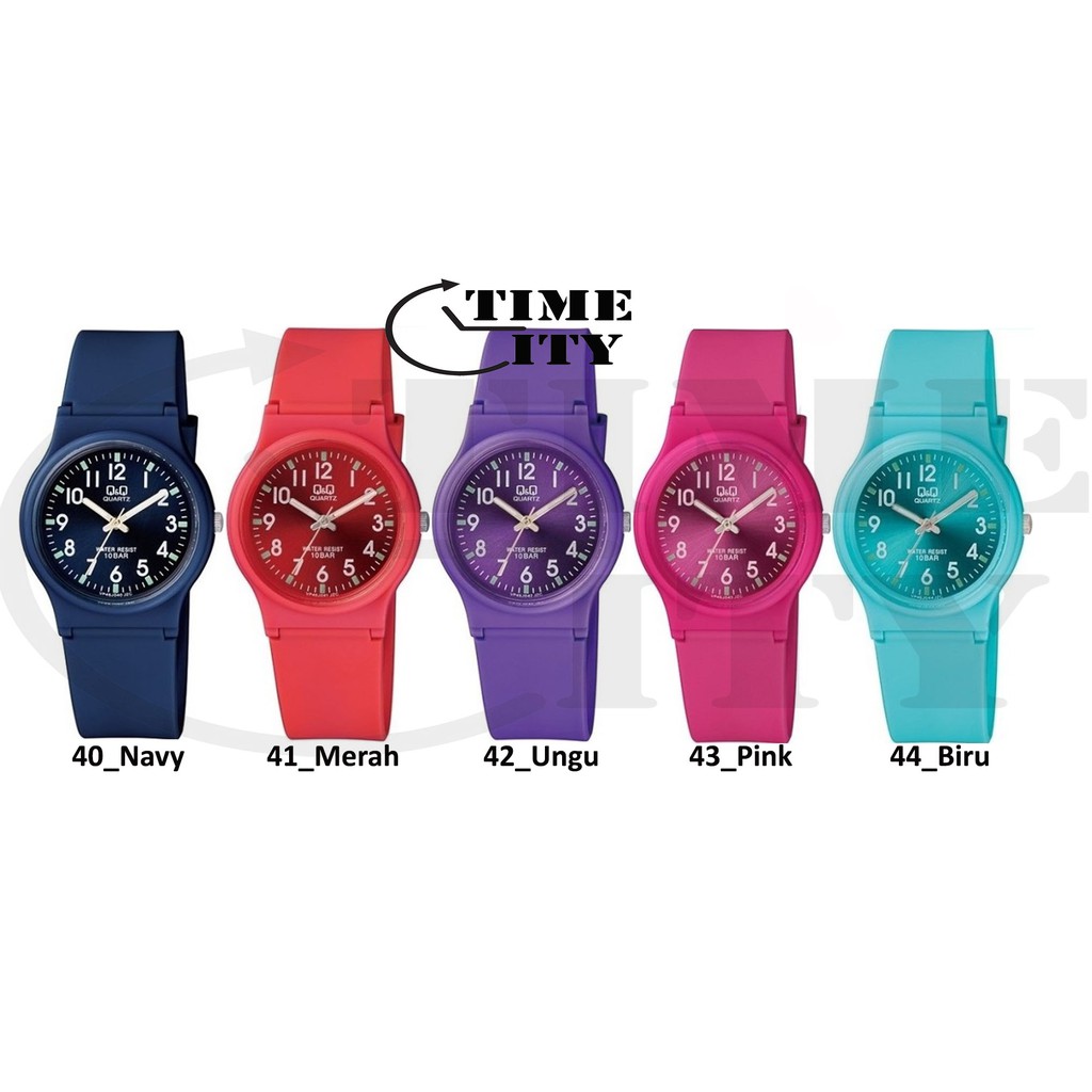 Q&amp;Q ORIGINAL QQ ORI QNQ SERIES VP46 - Casual series ready stock Jam tangan Remaja Anti Air