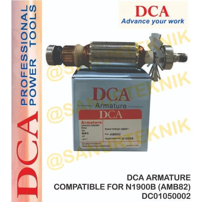 Armature DCA AMB82 / Angker MESIN MAKITA N1900B / N 1900 B
