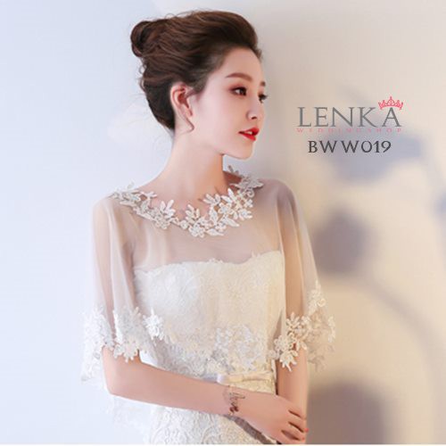 LENKA Bolero Cardigan Wedding Aksesoris Pengantin Wanita BWW019