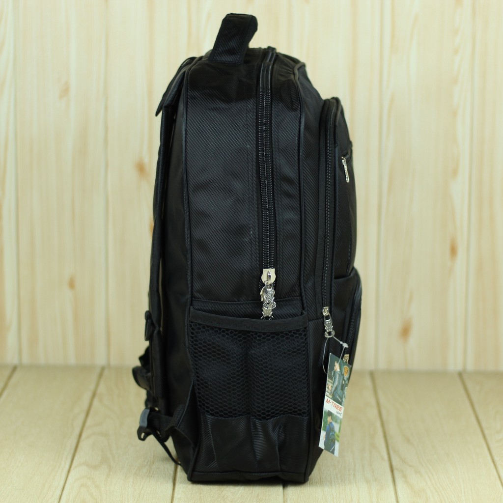 TAS RANSEL POLO MURAH Backpack Pria Kerja Ekslusif Premium Tas Laptop M Tree Hitam Free Raincover