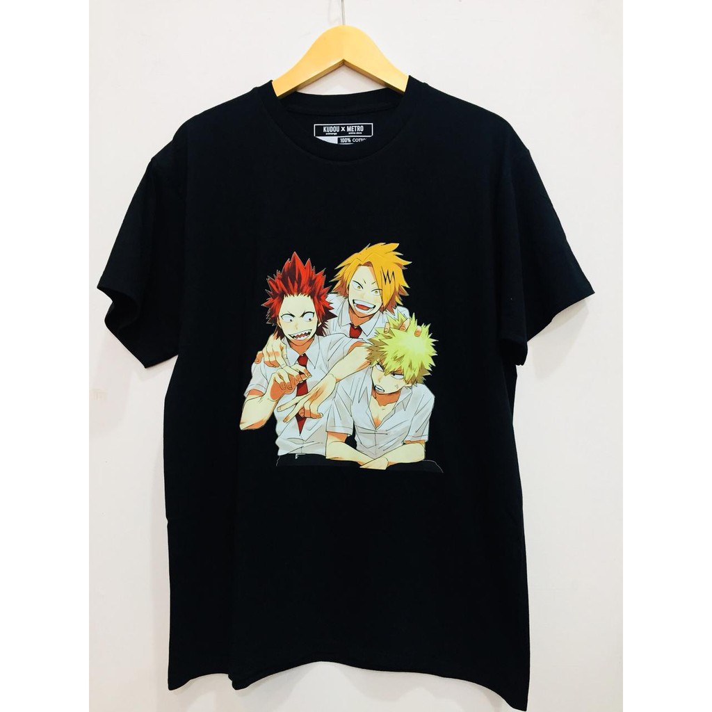Tshirt 3 idiots of class A ! Boku no Hero Academia Anime My Hero Academia Manga Kaos BNHA Wibu Otaku