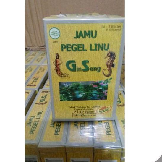 

( GROSIR ) JAMU PEGEL LINU GINGSENG ( Original ) ❥→ ➺